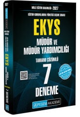 Pegem 2027 MEB EKYS Müdür ve Yardımcılığı 7 Deneme Çözümlü Pegem Akademi Yayınları