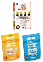 Yargı + Yönerge 2025 MEB-AGS Eğitimin Temelleri ve Türk Milli Eğitim Sistemi ile Mevzuatı Soru Bankası + 22 Deneme 3 lü Set Anka Serisi Yargı + Yönerge Yayınları