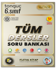 Tonguç 6. Sınıf Tüm Dersler Fijital Kitap Soru Bankası Tonguç Akademi