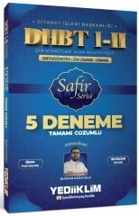 Yediiklim DHBT 1-2 5 Deneme Çözümlü - Burhan Karakışla Yediiklim Yayınları
