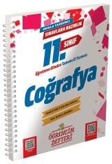 Murat 11. Sınıf Coğrafya Öğrencim Defteri Murat Yayınları