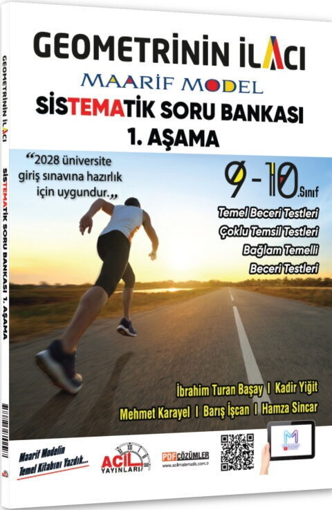 Acil YKS TYT AYT Geometrinin İlacı Sistematik Soru Bankası Acil Yayınları