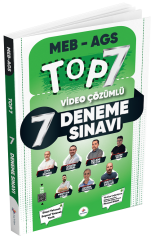 Dizgi Kitap MEB-AGS Tüm Dersler Top 7 Deneme Çözümlü Dizgi Kitap