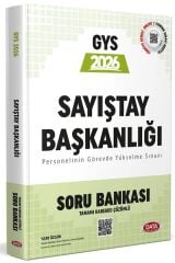 Data 2026 GYS Sayıştay Başkanlığı Soru Bankası Çözümlü Görevde Yükselme Data Yayınları