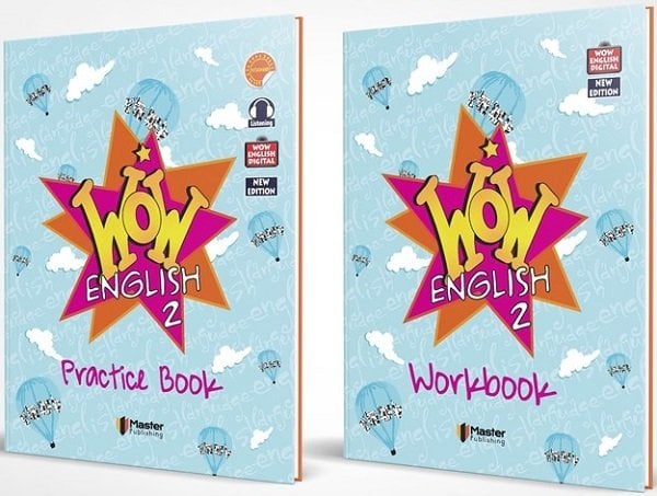 Master Publishing English 2 WOW Practice Book + Workbook Master Publishing