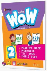 Master Publishing English 2 WOW Practice Book + Workbook + Test Book + Skills Book Master Publishing