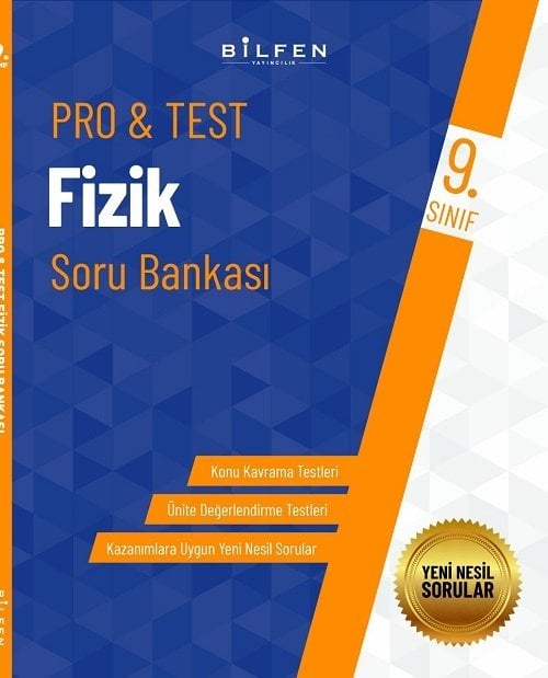 Bilfen 9. Sınıf Fizik ProTest Soru Bankası Bilfen Yayıncılık