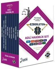 Yetki 2025 Adli Hakimlik Ezberleten Sorular Seti Yetki Yayıncılık