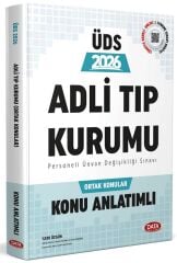 Data 2026 GYS ÜDS Adli Tıp Kurumu Ortak Konular Konu Anlatımlı Görevde Yükselme Ünvan Değişikliği Data Yayınları