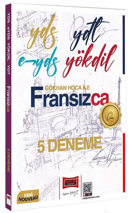 Yargı YDS YDT E-YDS YÖKDİL Fransızca 5 Deneme - Gökhan Yılmaz Yargı Yayınları