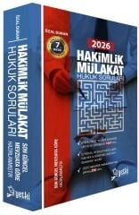 Yetki 2026 Hakimlik Mülakat Hukuk Soruları 7. Baskı - Özal Duran Yetki Yayıncılık