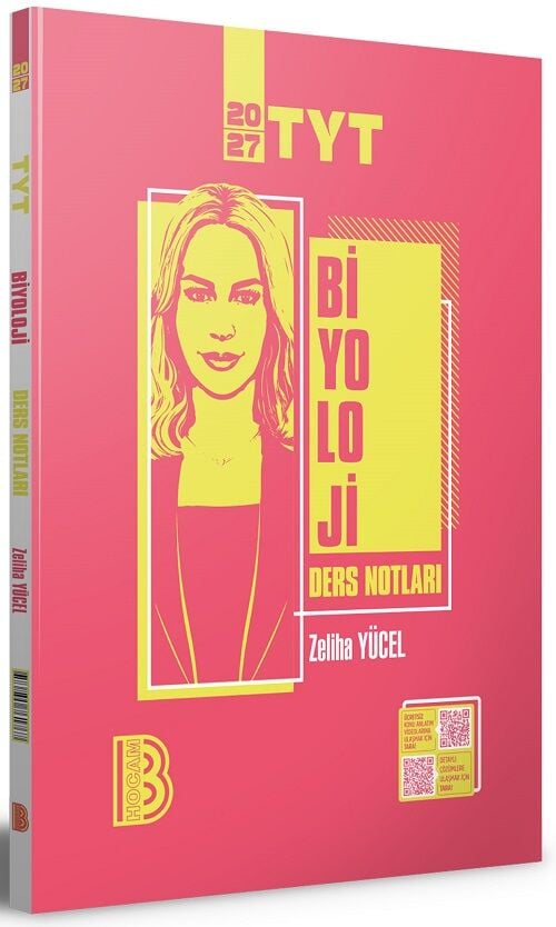 Benim Hocam 2027 YKS TYT Biyoloji Ders Notları - Zeliha Yücel Benim Hocam Yayınları