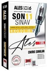 Yargı 2026 ALES Çıkmış Sorular Son 11 Sınav Çözümlü Ekonomik Seri Yargı Yayınları