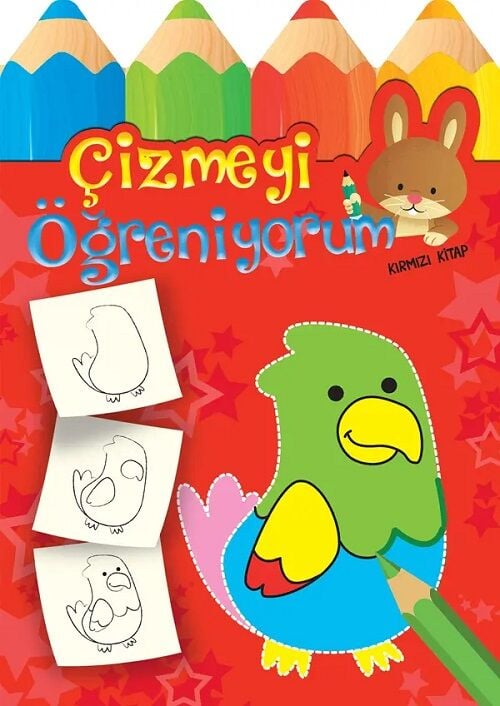 Çizmeyi Öğreniyorum Kırmızı Kitap Parıltı Yayınları