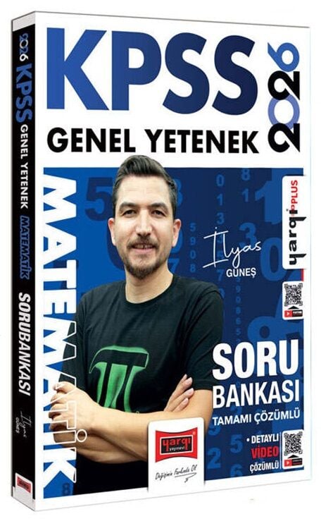 ÖN SİPARİŞ - Yargı 2026 KPSS Matematik Soru Bankası Çözümlü - İlyas Güneş Yargı Yayınları