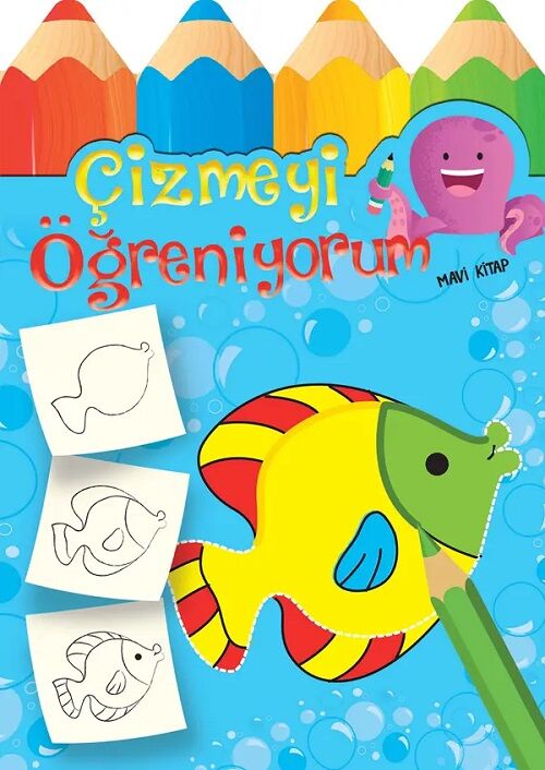 Çizmeyi Öğreniyorum Mavi Kitap Parıltı Yayınları