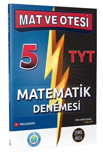 Şenol Hoca YKS TYT Matematik Mat ve Ötesi 5 Deneme Şenol Hoca Yayınları