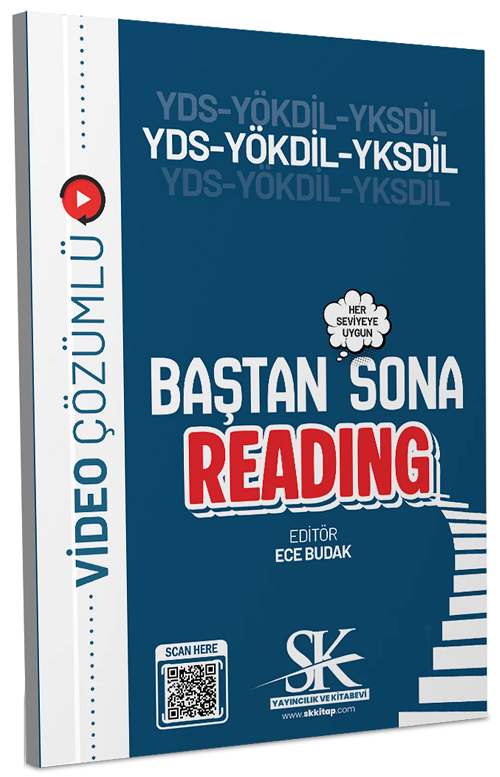 SK Yayıncılık YDS YÖKDİL YKSDİL Baştan Sona Reading - Ece Budak SK Yayıncılık