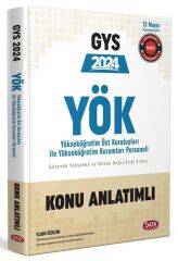 SÜPER FİYAT - Data 2024 GYS YÖK Yükseköğretim Kurumları Konu Anlatımlı Görevde Yükselme Data Yayınları