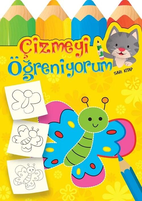 Çizmeyi Öğreniyorum Sarı Kitap Parıltı Yayınları