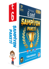 Tonguç 6. Sınıf Tüm Dersler Şampiyon Paketi Tonguç Akademi