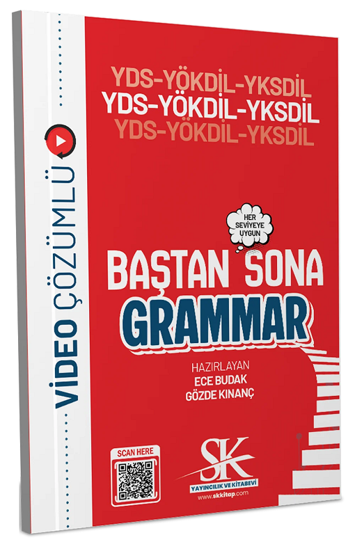 SK Yayıncılık YDS YÖKDİL YKSDİL Baştan Sona Grammar - Ece Budak SK Yayıncılık