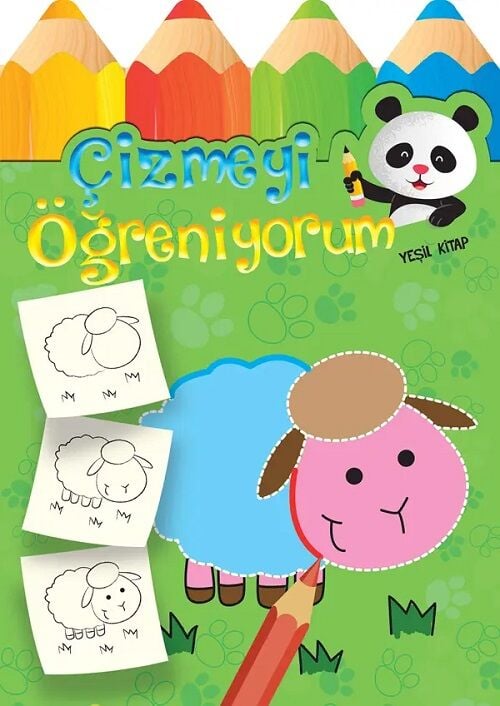 Çizmeyi Öğreniyorum Yeşil Kitap Parıltı Yayınları
