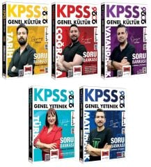 Yargı 2026 KPSS Genel Yetenek Genel Kültür Soru Bankası 5 li Set Yargı Yayınları