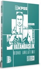 Benim Hocam 2027 KPSS Vatandaşlık Konu Anlatımı - Erdal Kesekler Benim Hocam Yayınları