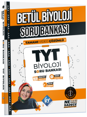 KR Akademi YKS TYT Betül Biyoloji Soru Bankası Çözümlü - Betül Büyükkalaycı KR Akademi Yayınları