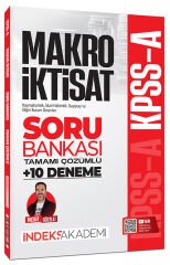İndeks Akademi 2027 KPSS A Grubu Makro İktisat Soru Bankası ve 10 Deneme Çözümlü - Mesut Güzelli İndeks Akademi Yayıncılık