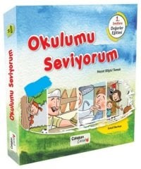 Çalışkan Okulumu Seviyorum Seti (10 Kitap) Çalışkan Yayınları