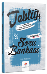 Dizgi Kitap 2022 Hakimlik TEBLİĞ Ceza Hukuku, Ceza Muhakemesi Hukuku Soru Bankası Çözümlü - Can Özdemir Dizgi Kitap Yayınları