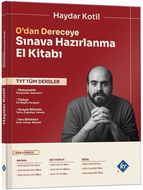 KR Akademi YKS TYT Tüm Dersler 0 dan Dereceye Sınava Hazırlanma El Kitabı - Haydar Kotil KR Akademi
