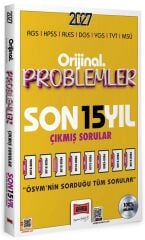 Yargı 2027 KPSS MEB-AGS ALES DGS YGS TYT MSÜ Problemler Orijinal Çıkmış Sorular Son 15 Yıl Çözümlü Yargı Yayınları