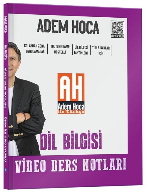 KR Akademi YKS TYT KPSS DGS ALES Dil Bilgisi Video Ders Kitabı - Adem Keleş KR Akademi