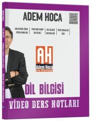 KR Akademi YKS TYT KPSS DGS ALES Dil Bilgisi Video Ders Kitabı - Adem Keleş KR Akademi