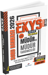 Dizgi Kitap 2026 MEB EKYS Müdür ve Müdür Yardımcılığı Soru Bankası 5. Baskı - Fatih Sesli Dizgi Kitap