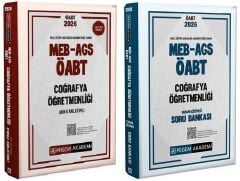 Pegem 2026 ÖABT MEB-AGS Coğrafya Öğretmenliği Konu Anlatımlı + Soru Bankası 2 li Set Pegem Akademi Yayınları