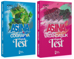 SÜPER FİYAT - İsem 2023 KPSS Türkçe+Matematik Aşina Yaprak Test 2 li Set İsem Yayınları