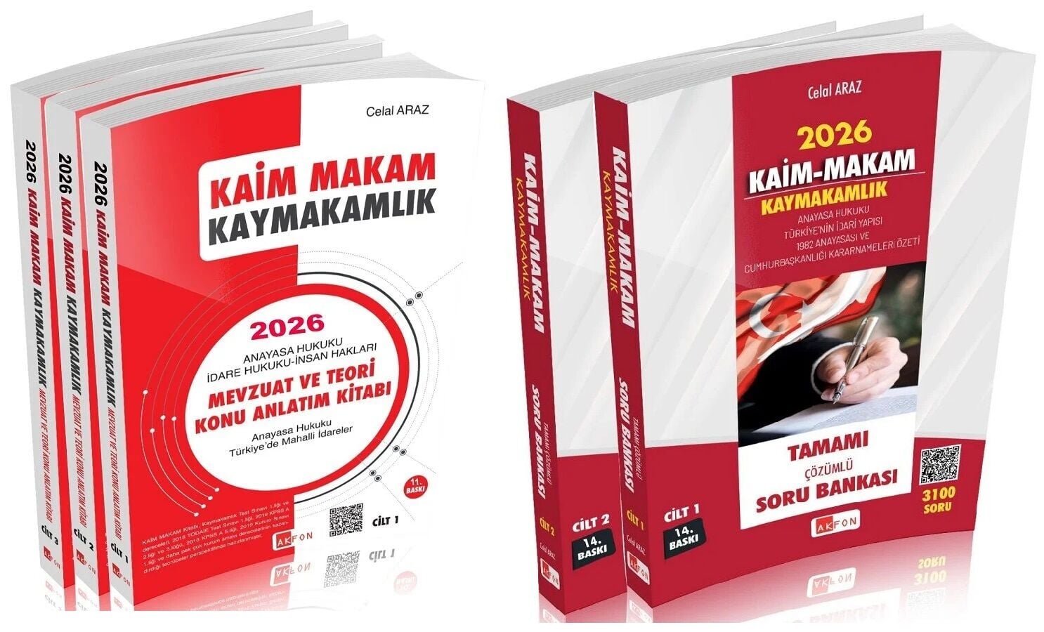 Akfon 2026 KAİM MAKAM Kaymakamlık Konu Anlatımlı + Soru Bankası Seti Akfon Yayınları