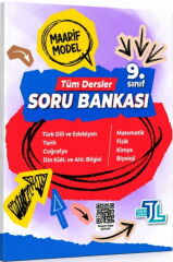 Tümler 9. Sınıf Tüm Dersler Maarif Model Soru Bankası Çözümlü Tümler Yayınları