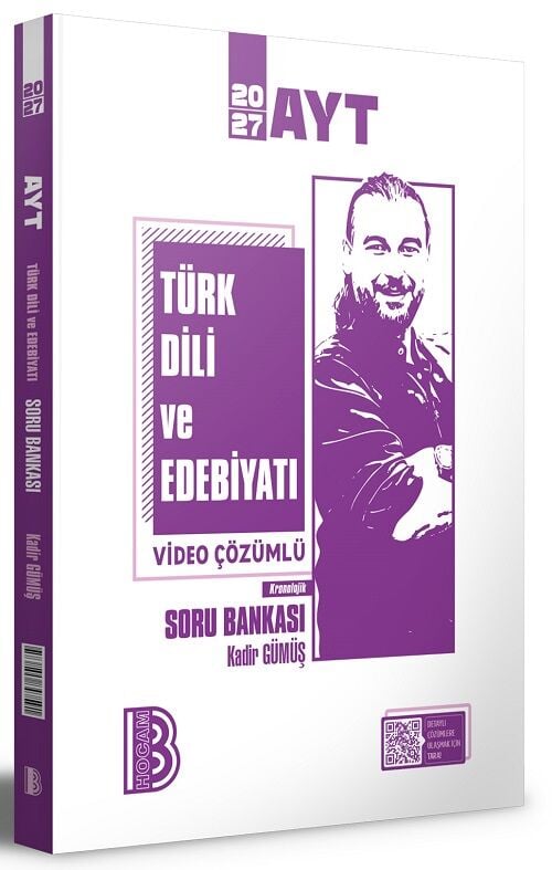 Benim Hocam 2027 YKS AYT Türk Dili ve Edebiyatı Soru Bankası Çözümlü - Kadir Gümüş Benim Hocam Yayınları