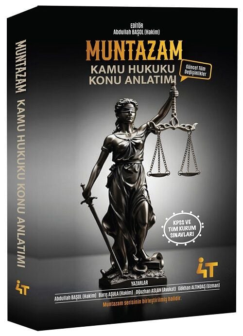 4T Yayınları MUNTAZAM Kamu Hukuku Konu Anlatımı - Abdullah Başol 4T Yayınları