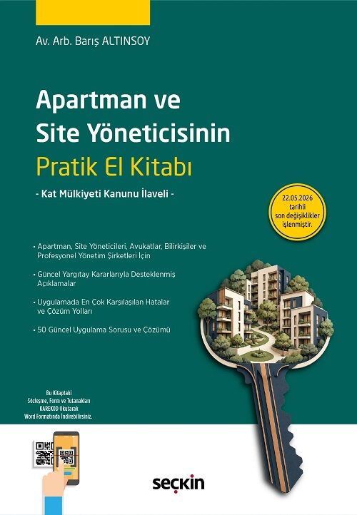 Seçkin Apartman ve Site Yöneticisinin Pratik El Kitabı - Barış Altınsoy Seçkin Yayınları