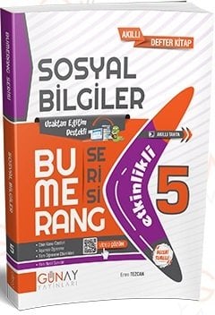 Günay 5. Sınıf Sosyal Bilgiler Bumerang Soru Bankası Günay Yayınları