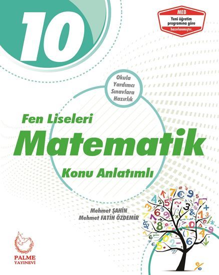 Palme 10. Sınıf Fen Liseleri Matematik Konu Anlatımlı Palme Yayınları