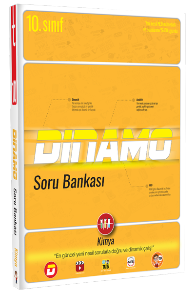 Tonguç 10. Sınıf Kimya Dinamo Soru Bankası Tonguç Akademi