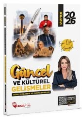 Hoca Kafası 2026 KPSS Güncel ve Kültürel Gelişmeler Konu Anlatımı ve Soru Bankası - Esra Özkan Karaoğlu Hoca Kafası Yayınları