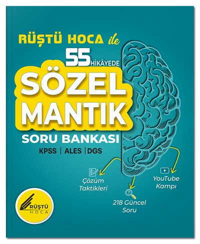 Rüştü Hoca KPSS ALES DGS 55 Hikayede Sözel Mantık Soru Bankası - Rüştü Bayındır Rüştü Hoca